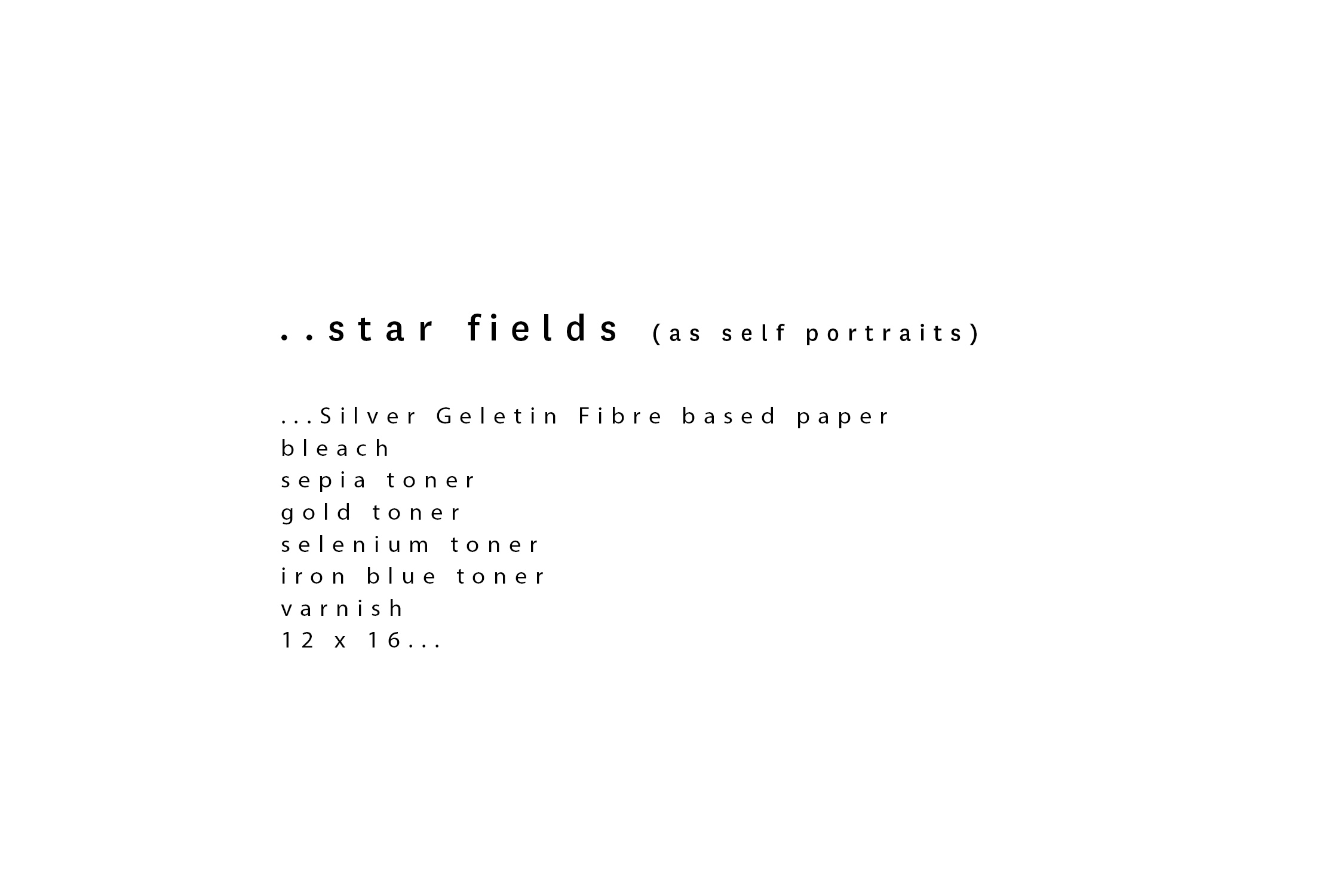 star fields as